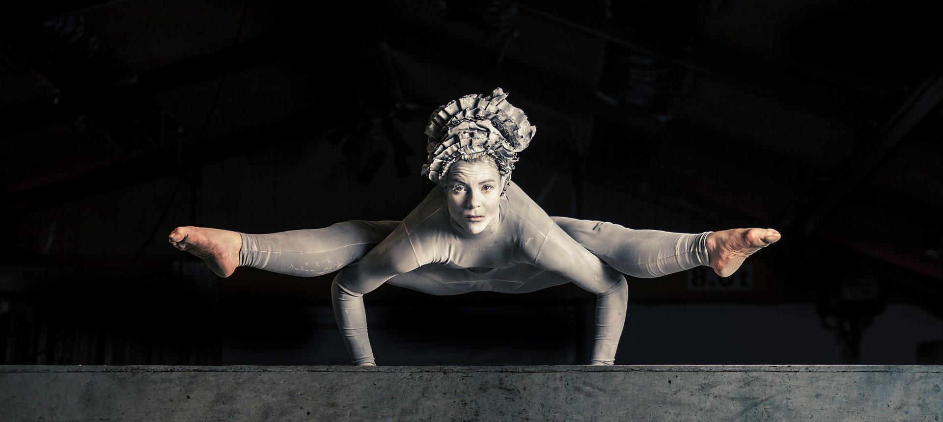 Give Elementfabriks 25-års jubilæum var med beton-let ballet, og billedet svæver. Nok til en tredjeplads. Foto: Nicolaj Kristensen.