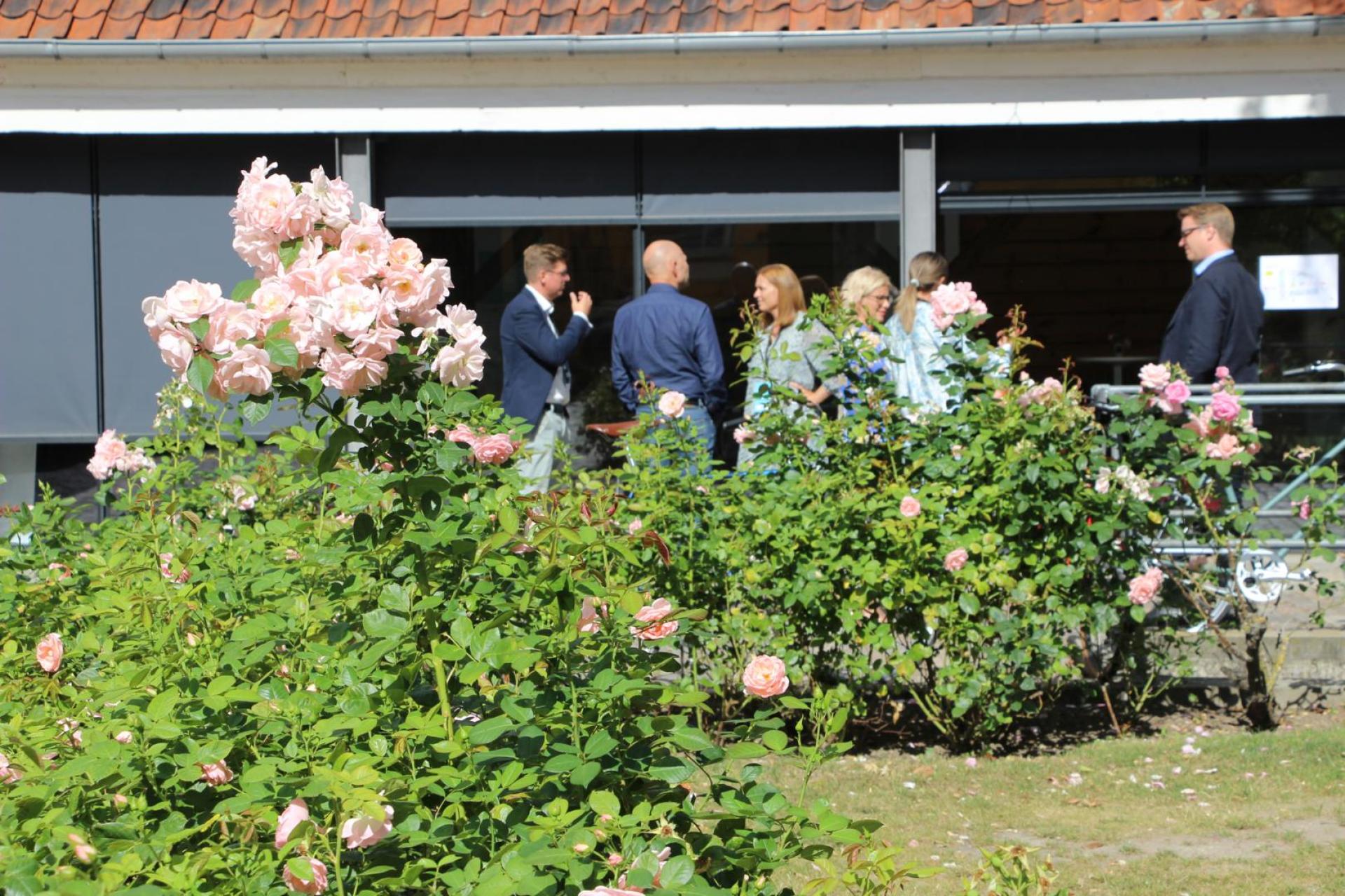 Pauserne benyttes til at tale om frremtidens byudvikling og nye input fra hele verden. Foto: Jakob Tilma