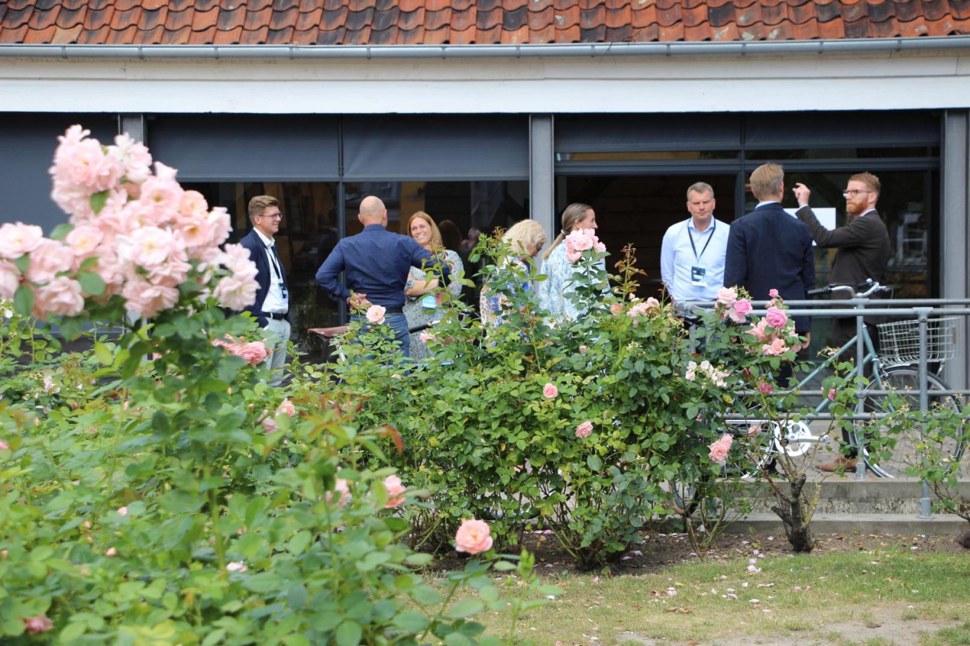 Pauserne benyttes til at tale om frremtidens byudvikling og nye input fra hele verden. Foto: Jakob Tilma