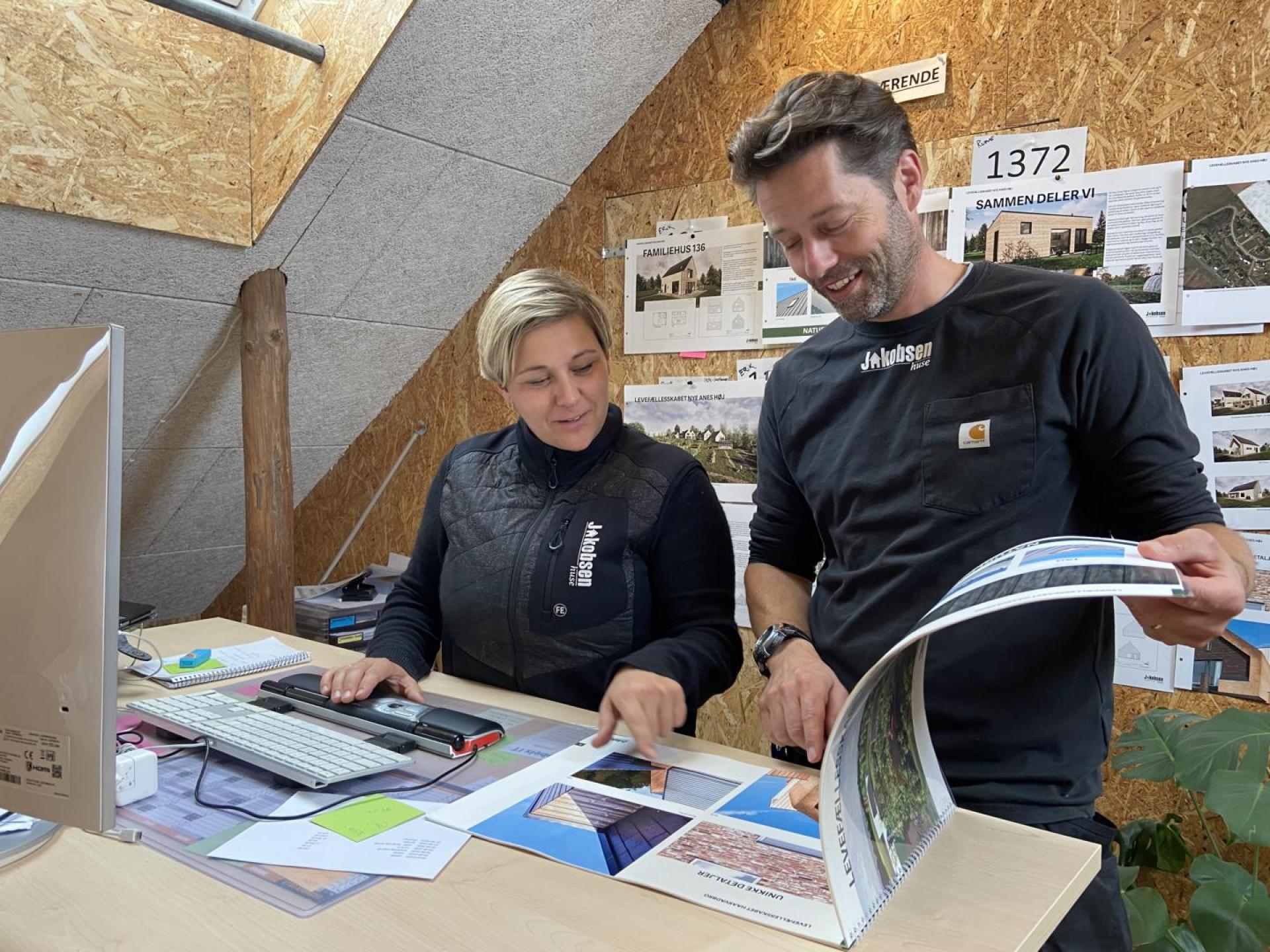 På få år er Jakobsen Huse gået fra at bygge ganske få til i 2020 mere end 20 huse i Danmark. Foto: Jakobsen Huse