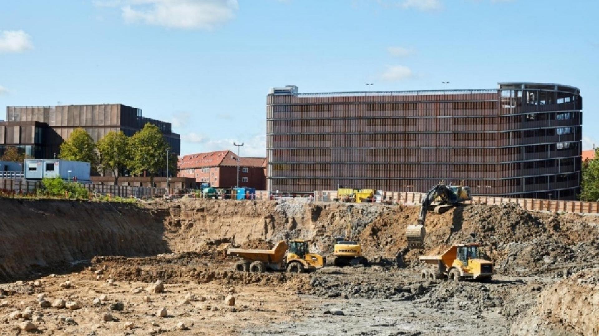 Region Hovedstaden har ophævet kontrakten med den italiensk totalentreprenør Rizzani de Eccher, der hidtil har været tilknyttet byggeriet af et nyt akuthus på Bispebjerg Hospital. Arkivfoto: Byggeriets Billedbank.