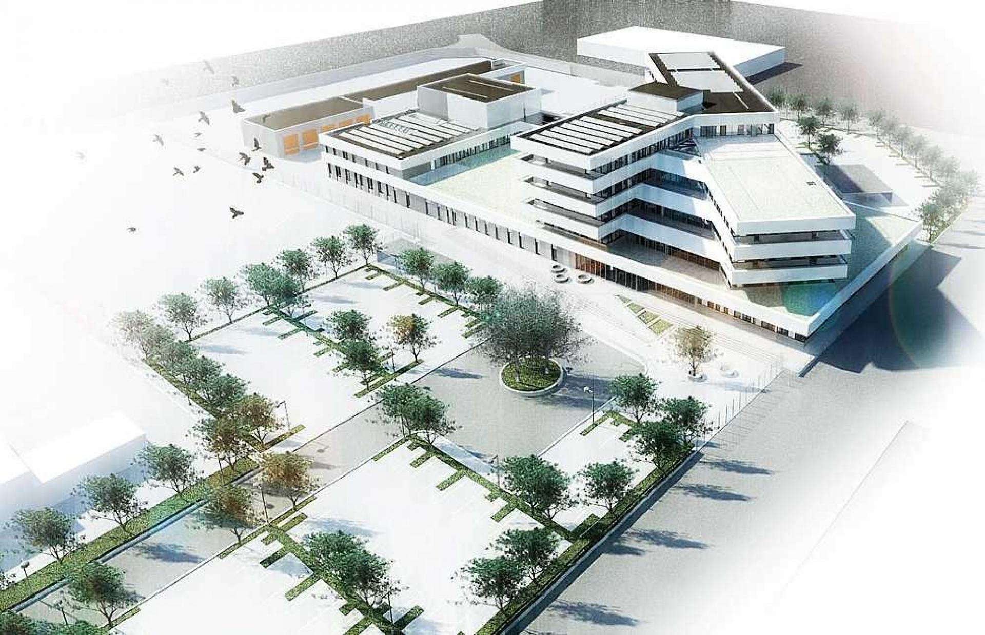 Byggeriet opføres af NCC. Visualisering: C.F. Møller.