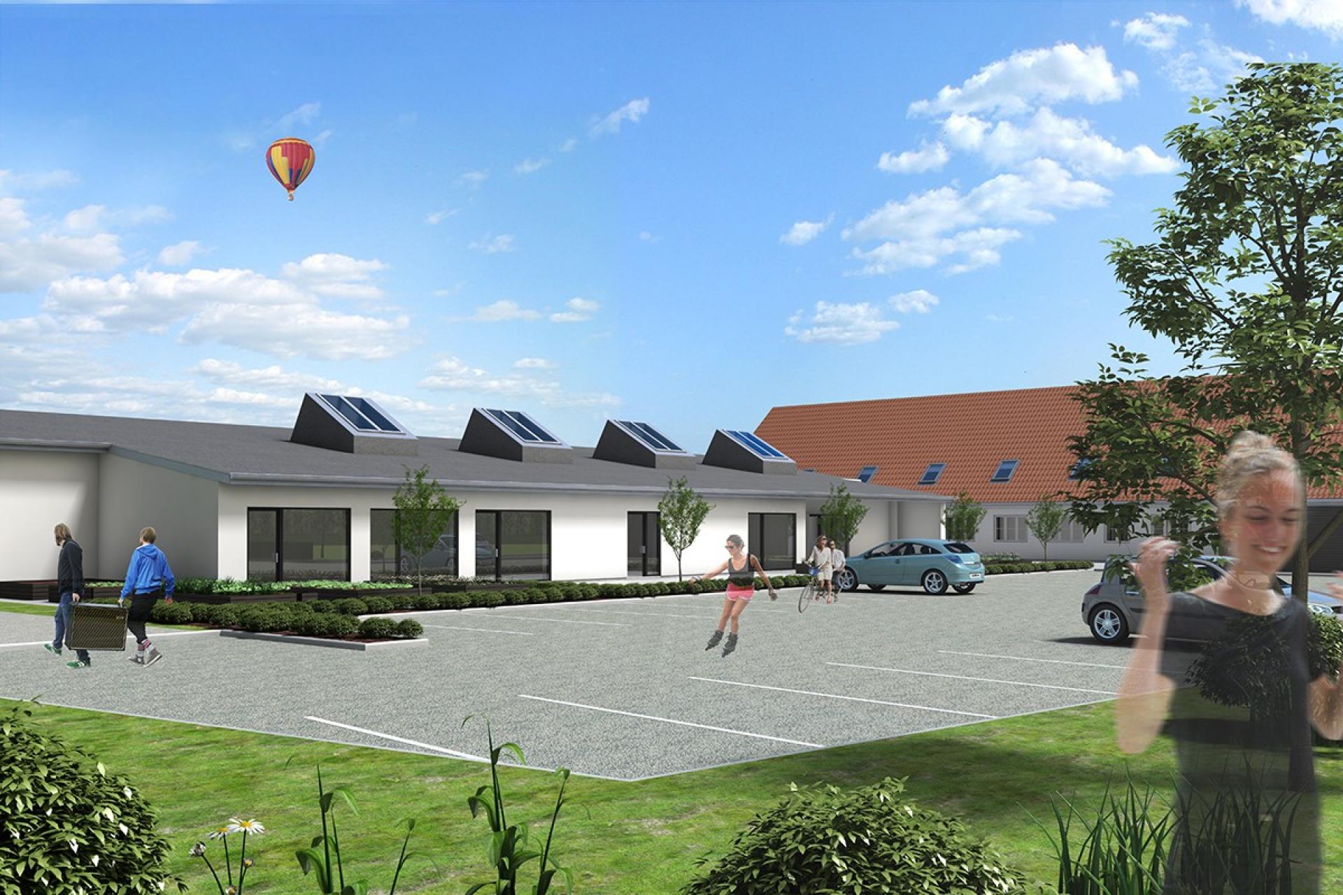 Visualisering: Viva Arkitekter ApS.