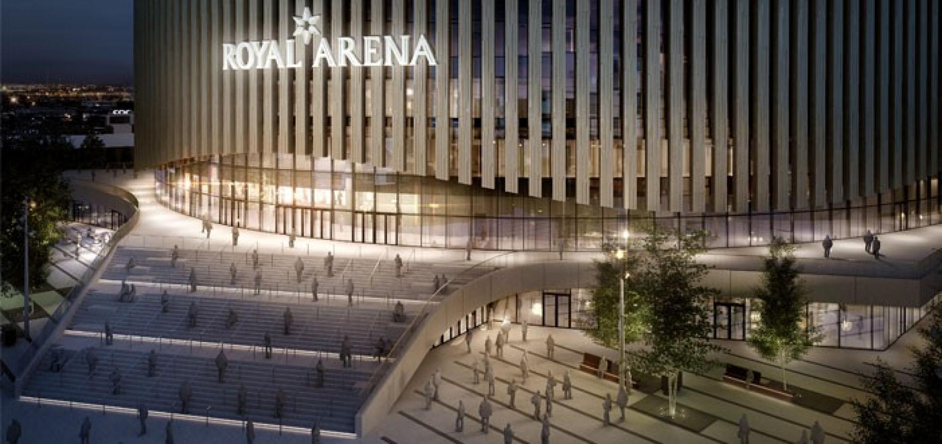 Royal Arena åbner i slutningen af 2016. Visualisering: 3XN A/S.