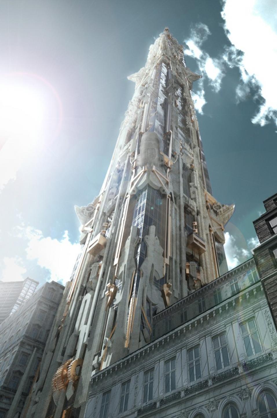 Visualisering: Mark Foster Gage Architects.