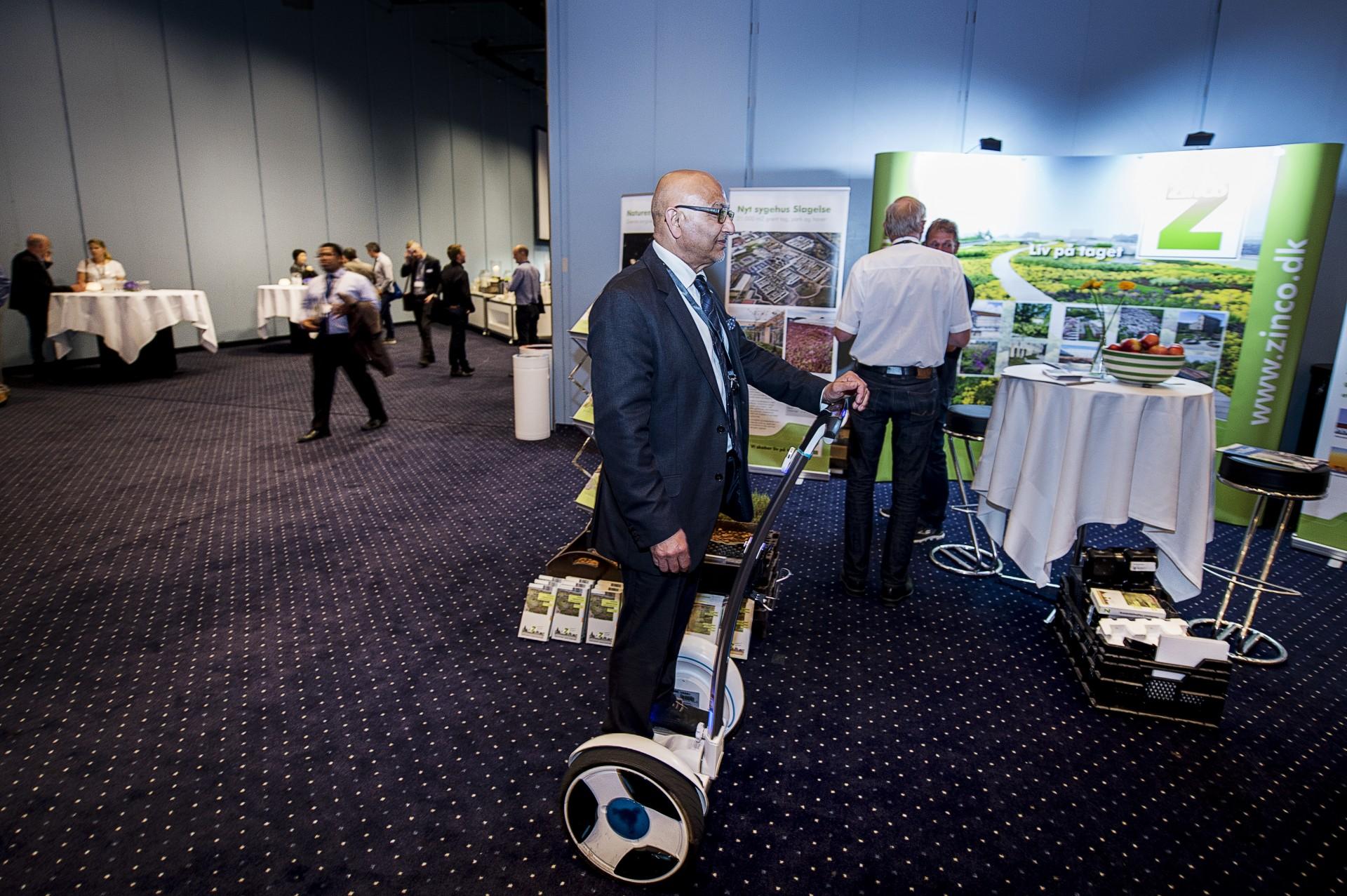 EVscandia og ZinCo Danmark var blandt udstillerne på konferencen om hospitalsbyggeri. Foto: Joachim Rode