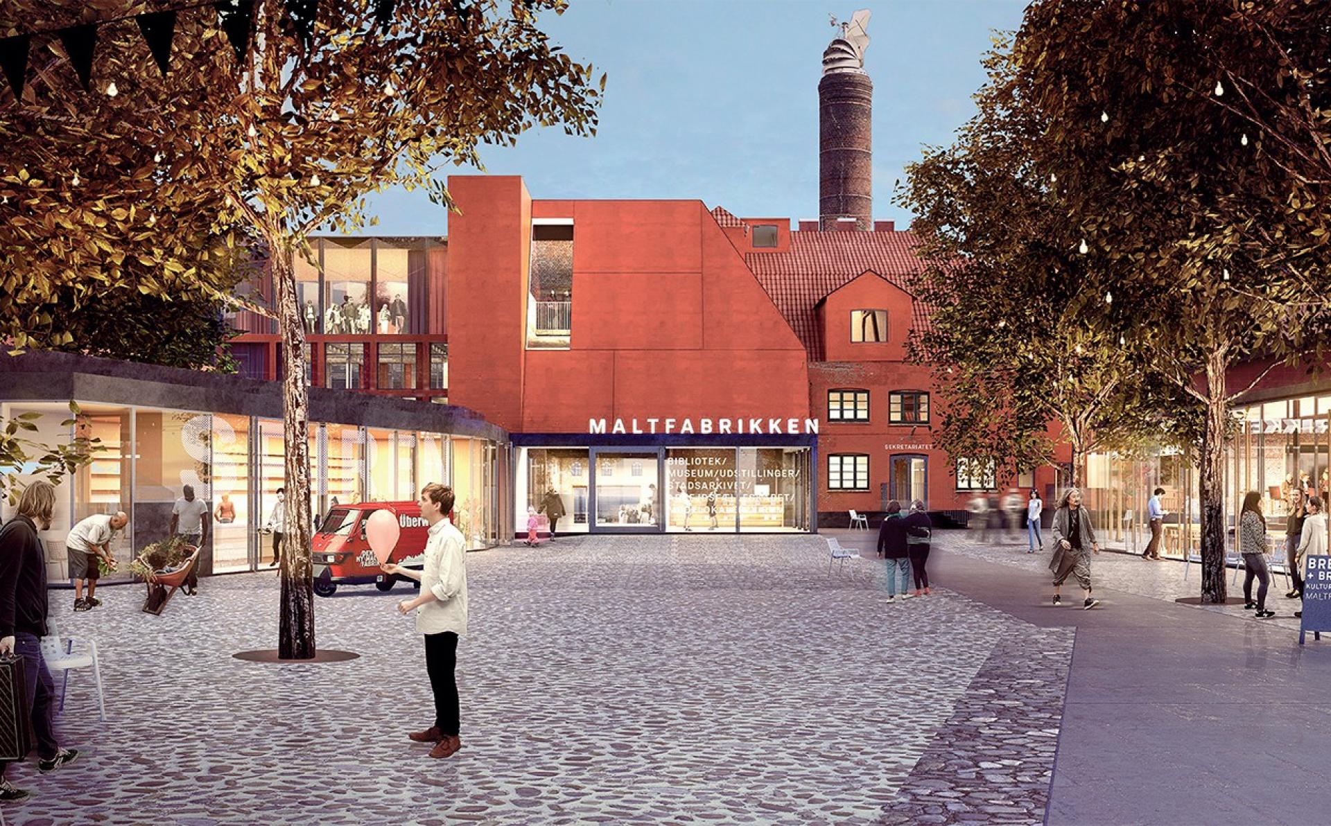 To teams går videre i Maltfabrikkens arkitektkonkurrence.