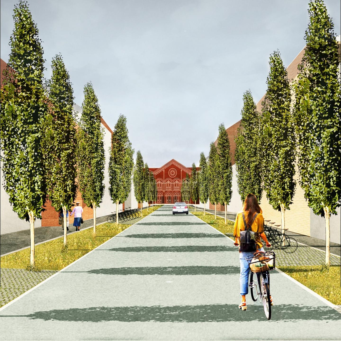 Sct. Mikkelsgade skal omdannes til en allé med træer langs vejen.
