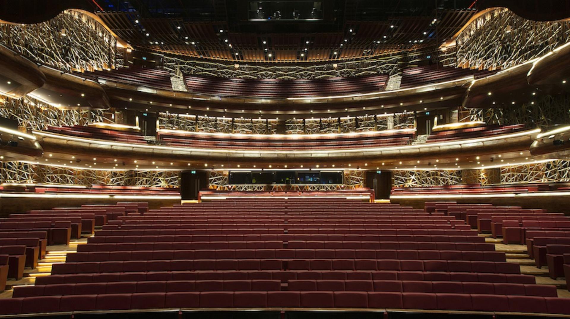 Operaen har op til 1.930 siddepladser. Til sammenligning er der op til 1.703 siddepladser i Operaen i København. Illustration: Atkins.