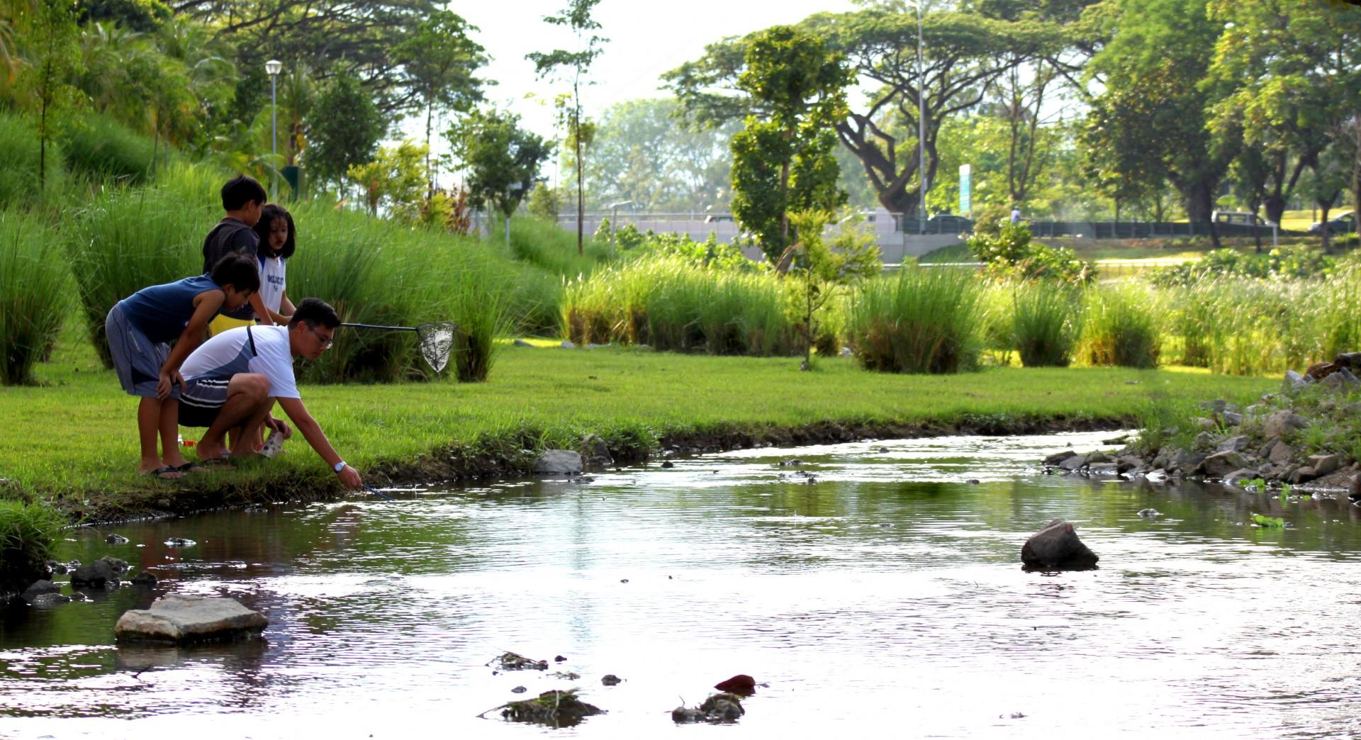 Bishan Park i Singapore, der også blev præmieret. Pressefoto.