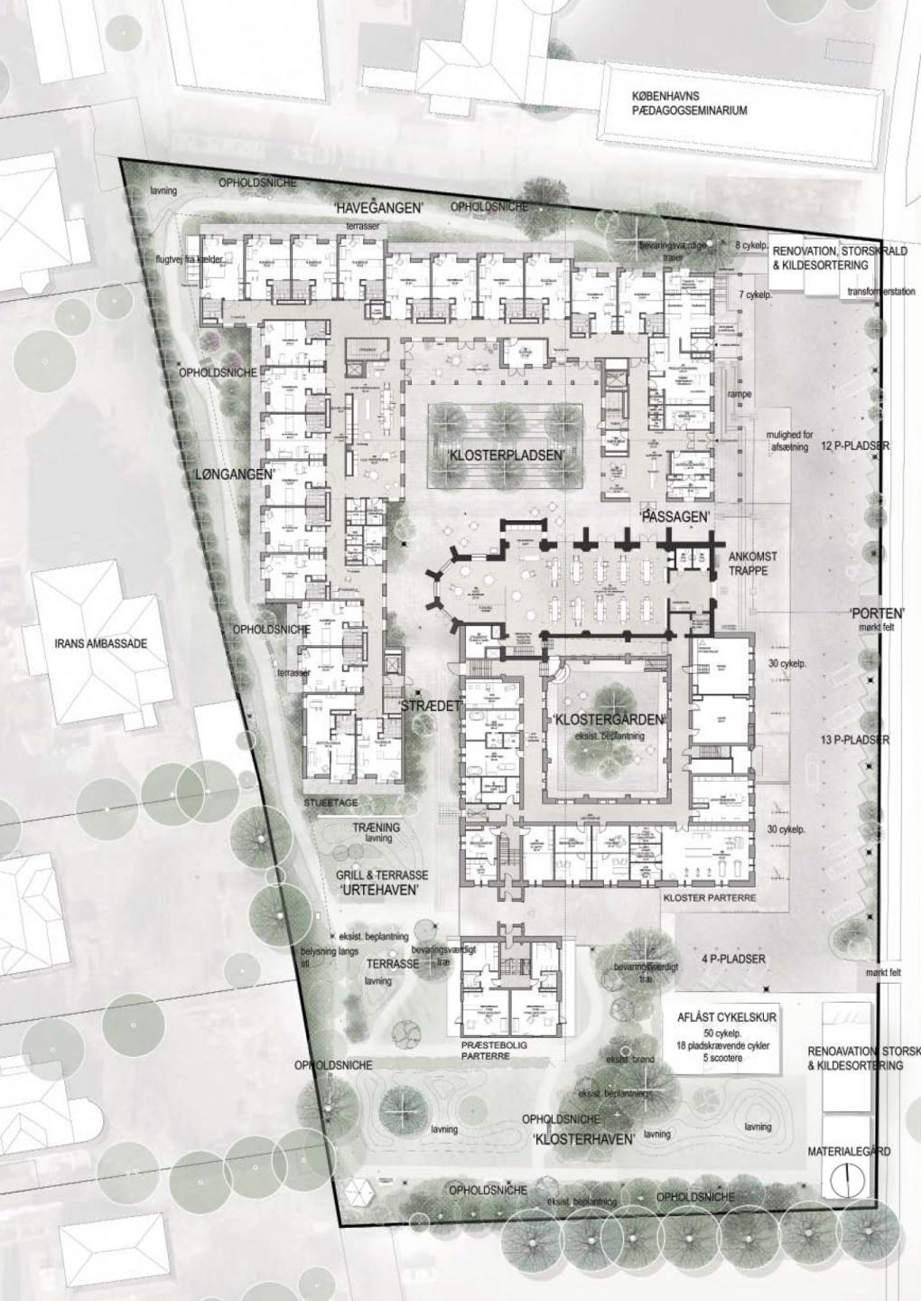 Vinderprojektet offentliggøres i dag. Fremover vil det historiske Sankt Joseph kloster på Østerbro rumme 33 seniorboliger, mens nye bygninger omkring klostret vil rumme 92 plejeboliger.