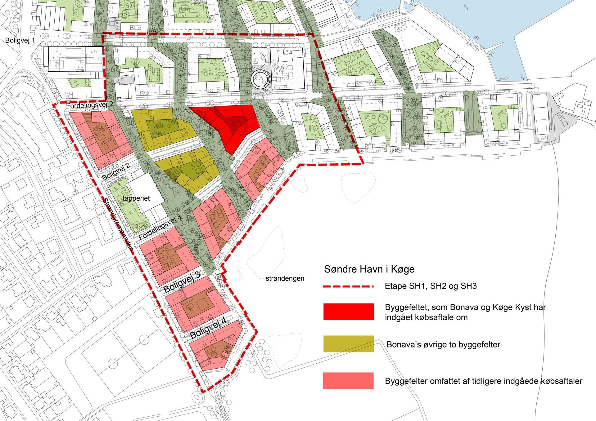 Bonava står nu for næsten 18.000 kvadratmeter eller mere end ti procent af boligerne i hele Køge Kyst.