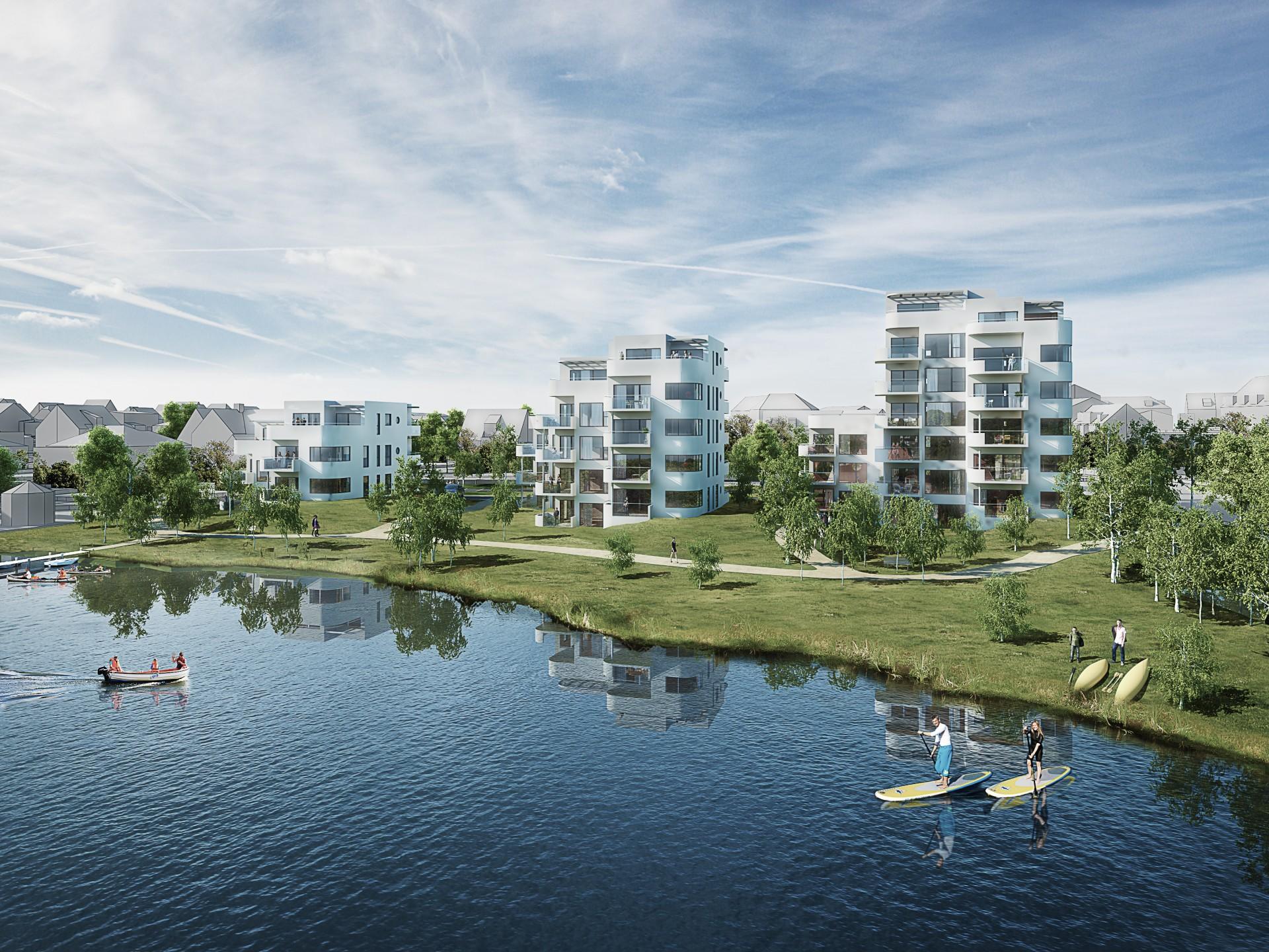Byggerier skal være smukke og lækre, og det kan ifølge Laban Arkitekter godt kombineres med pragmatisme og let afsættelighed. Illustration: Laban Arkitekter.