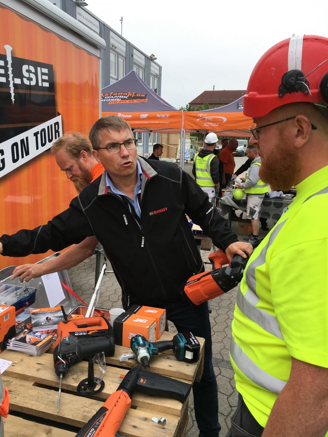 Her besøges byggepladsen i Carlsberg Byen.