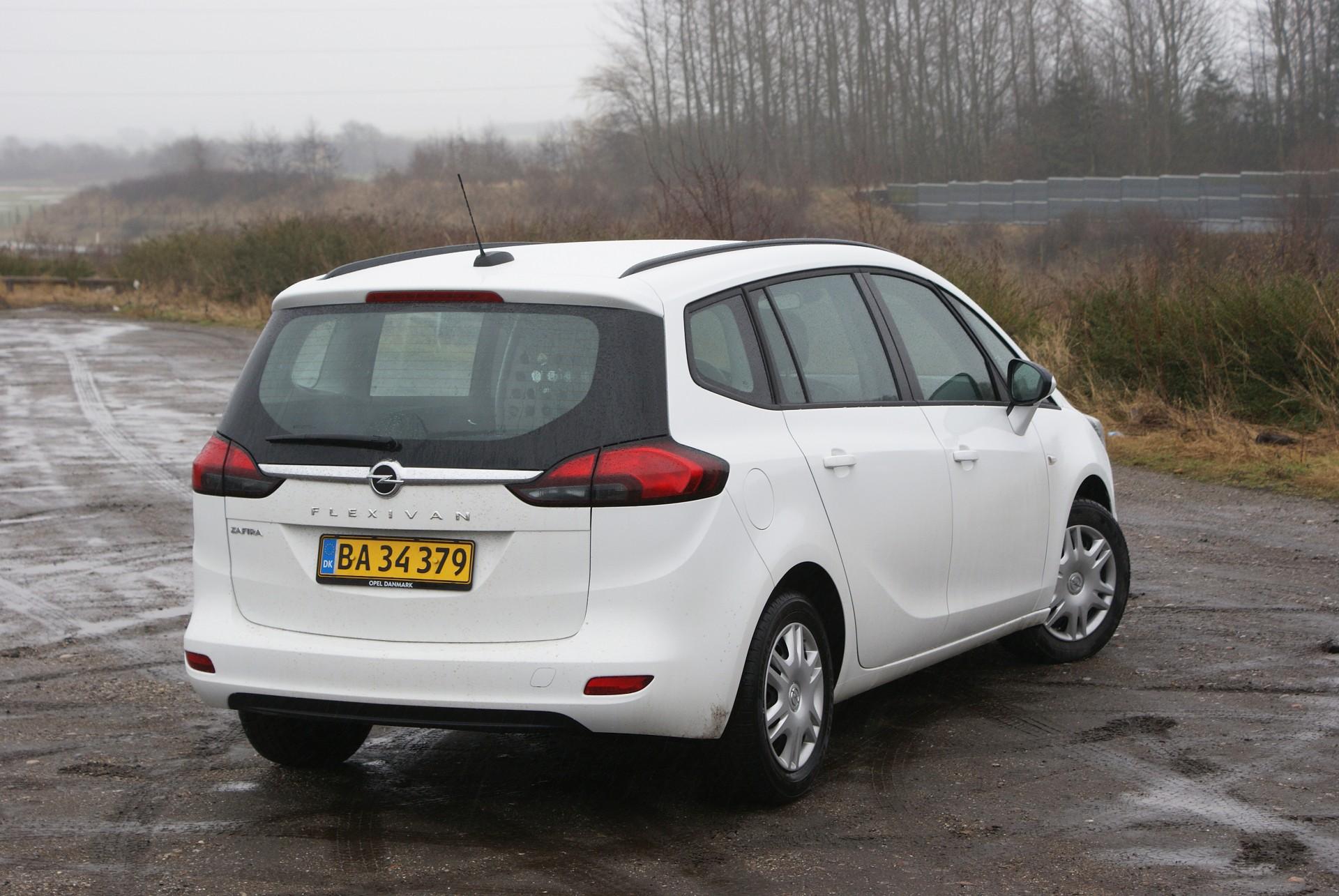 Opel Zafira Flexivan er en ombygget 7-personers MPV.