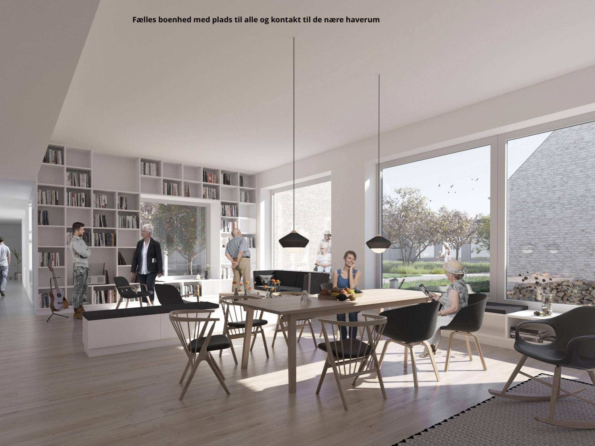 Huset Nyvang, Randers. Visualisering: Friis & Moltke Architects.