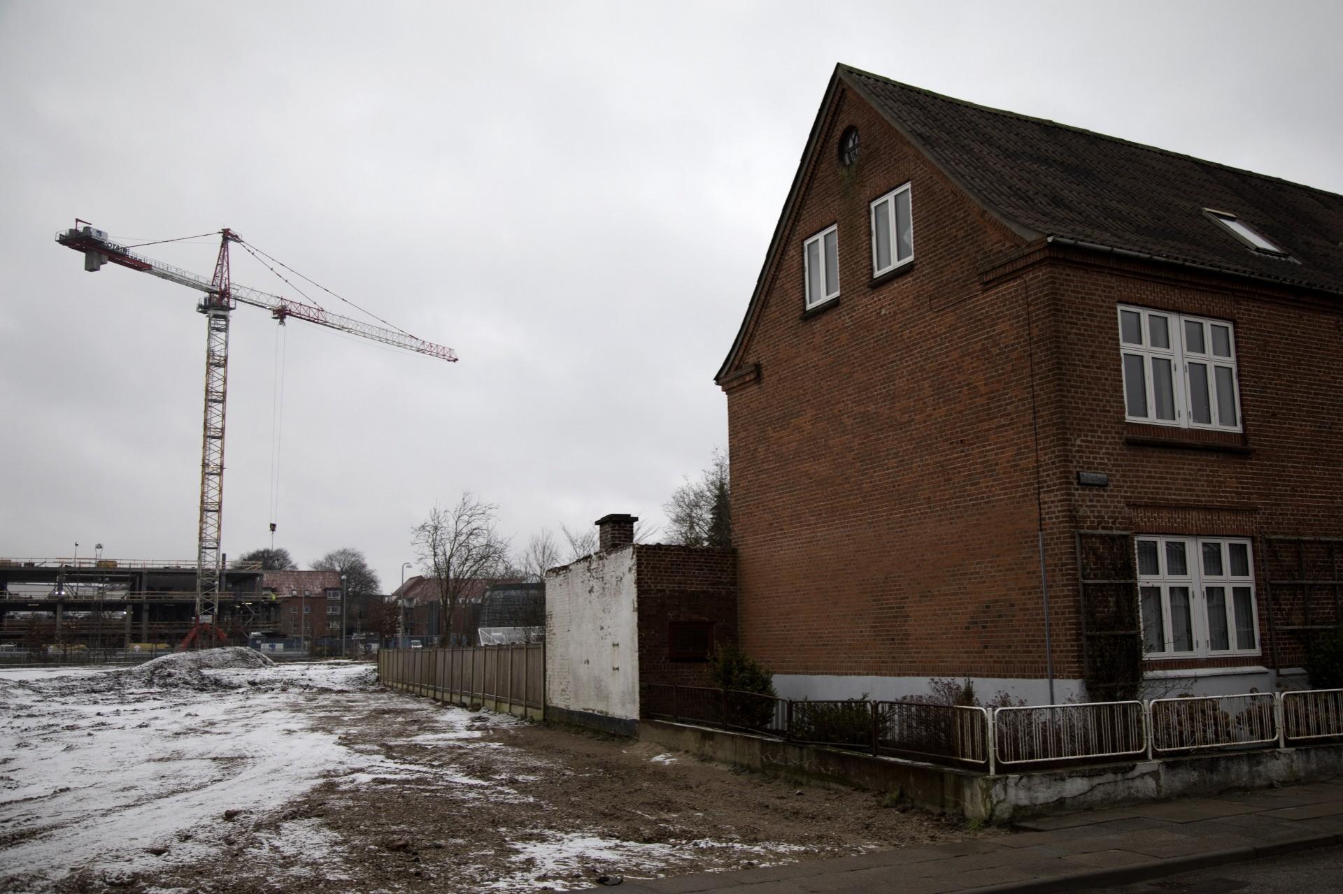 Udviklingen af Viborgs nye bydel, Banebyen, er i fuld gang. Foto: Betina N. Garcia. 