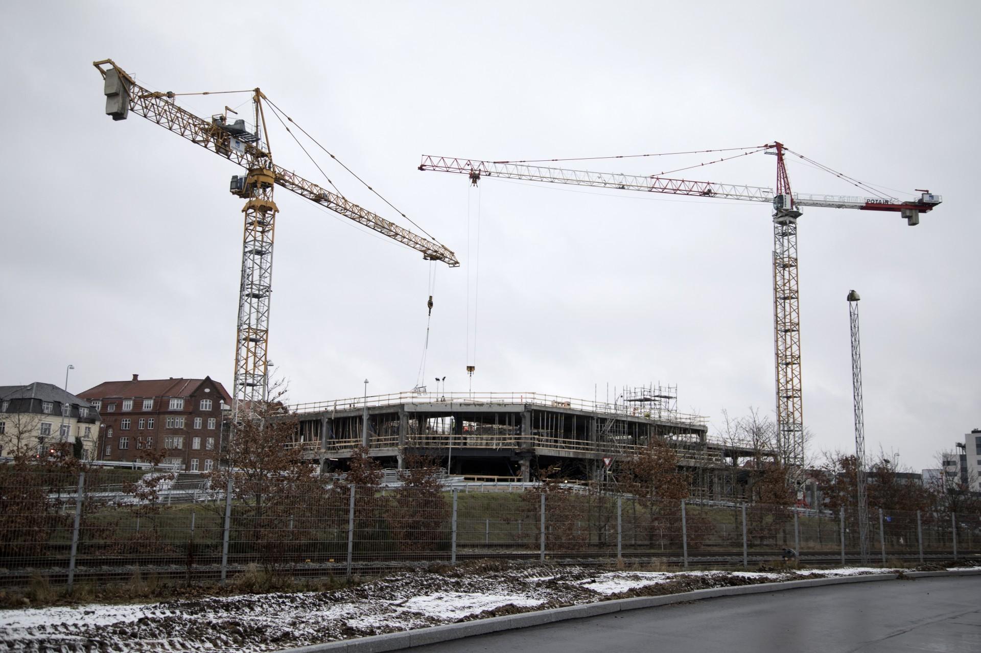 Udviklingen af Viborgs nye bydel, Banebyen, er i fuld gang. Foto: Betina N. Garcia. 