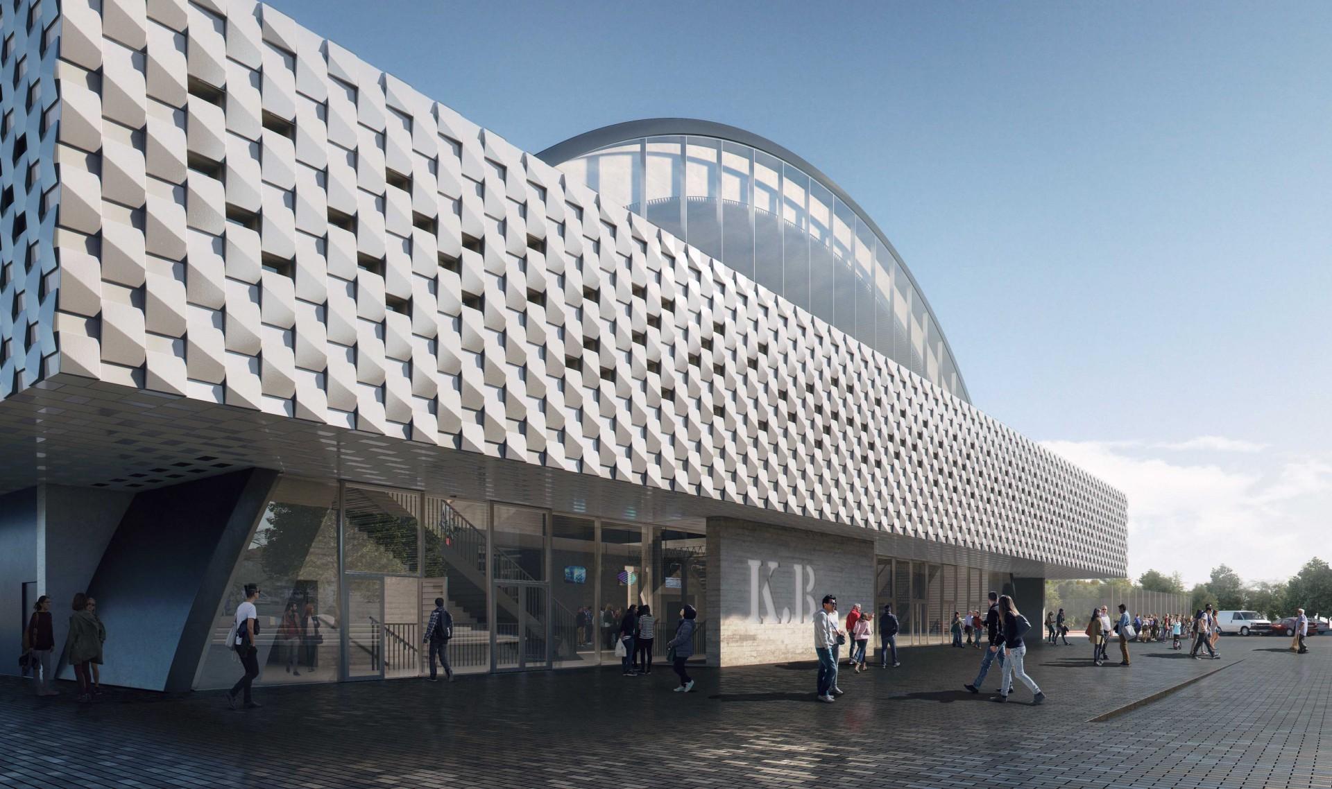 KB Hallen. VIsualisering: Christensen & Co Arkitekter.