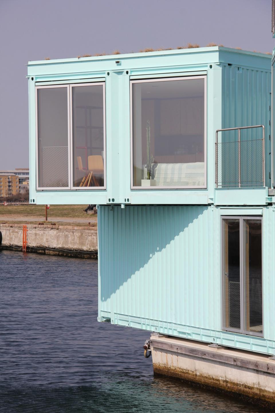 Kan man lide vand, er udsigten fra Urban Rigger-boligerne helt perfekt. Foto: Torben Jastram.