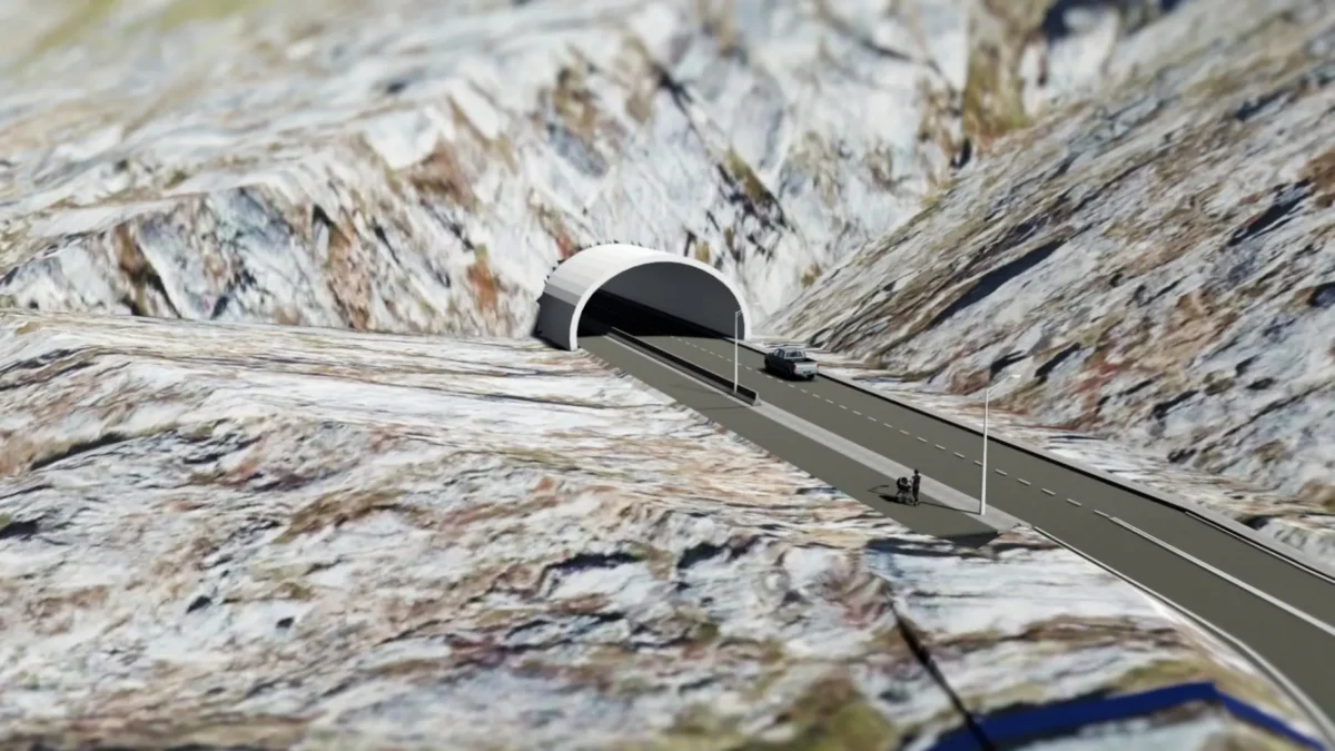 Tunnel i Grønland forbedrer infrastrukturen