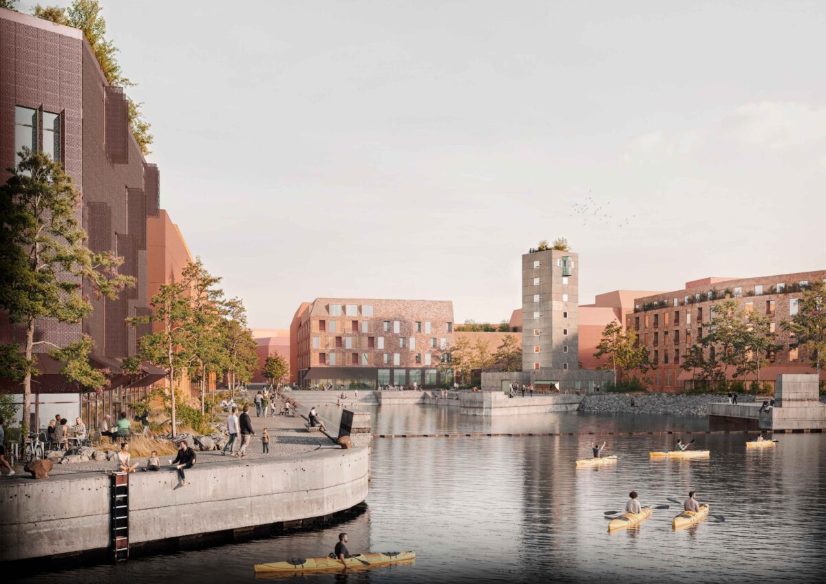Visualisering af kommende Pier 3.