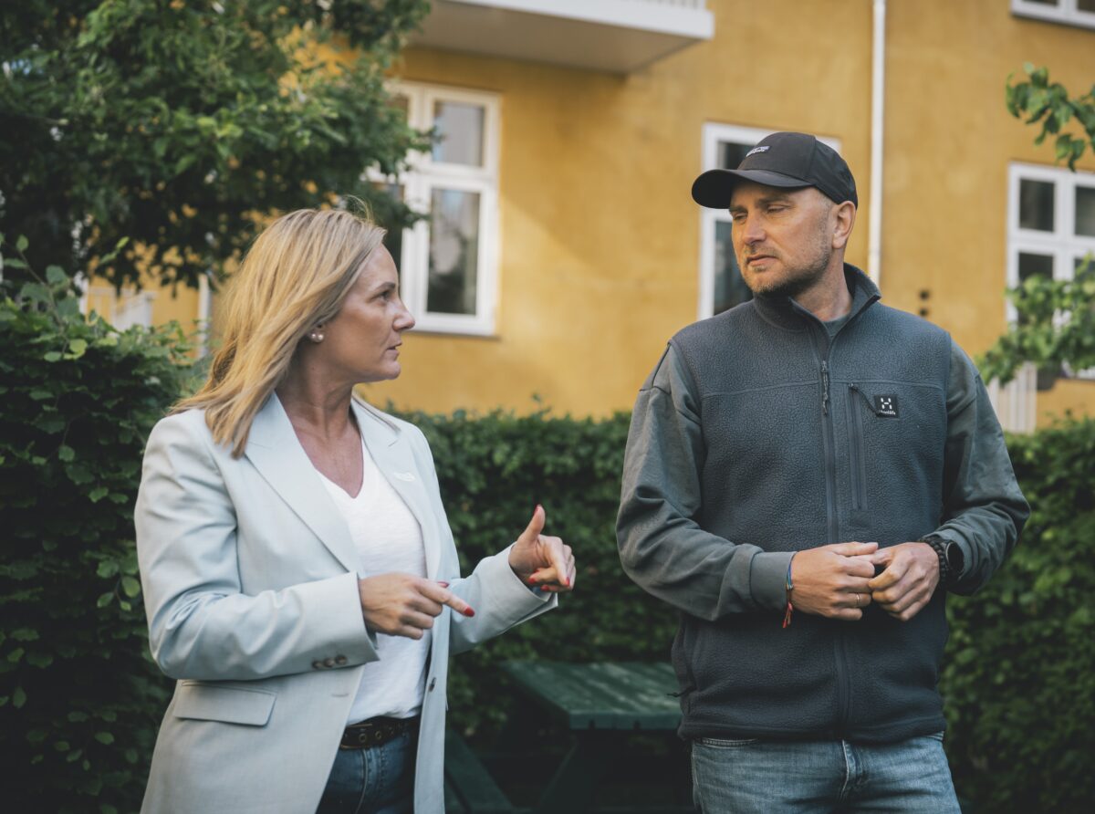 Susan Almsgaard og Casper Borgen Larsen.