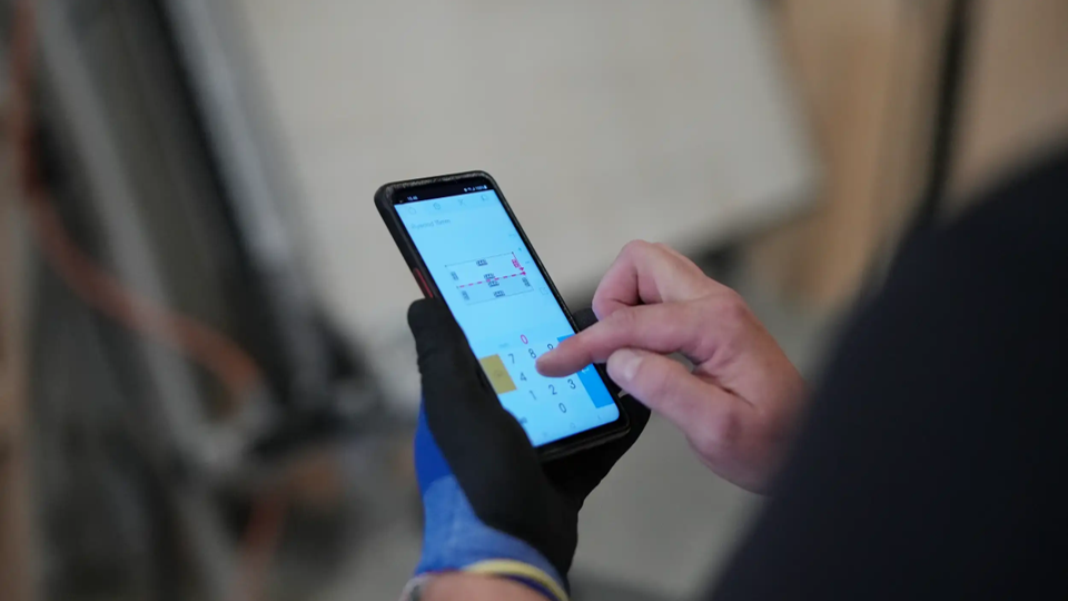 App til skærerobot