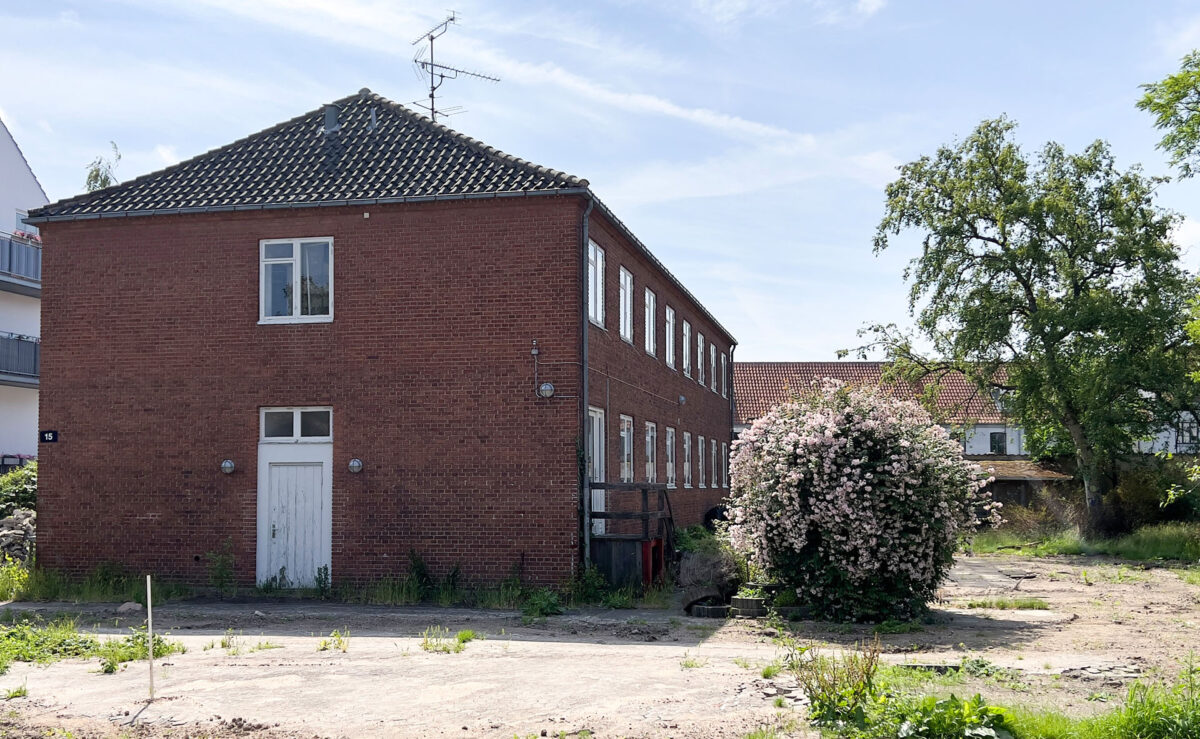 Den gamle skolehjemsbygning i Helsingør