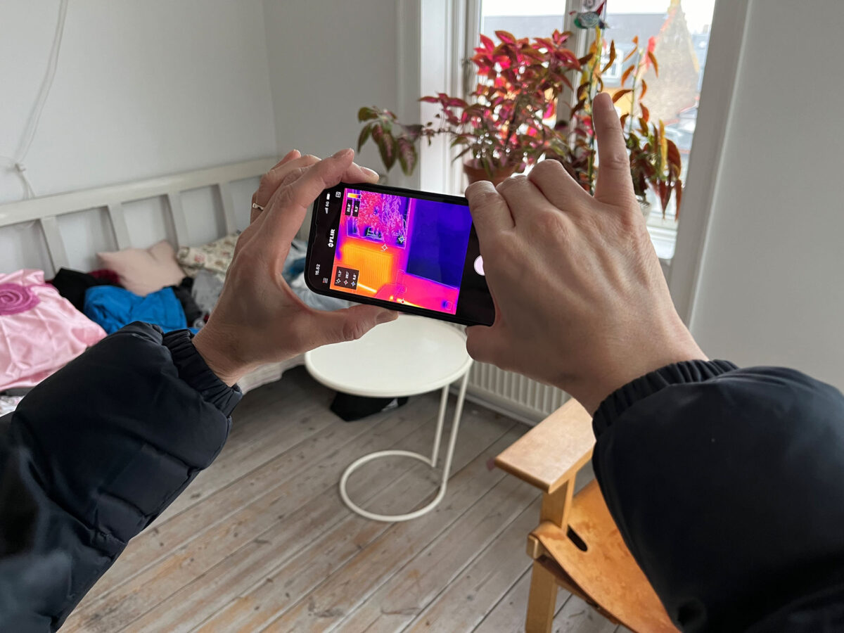 Termografi på mobil