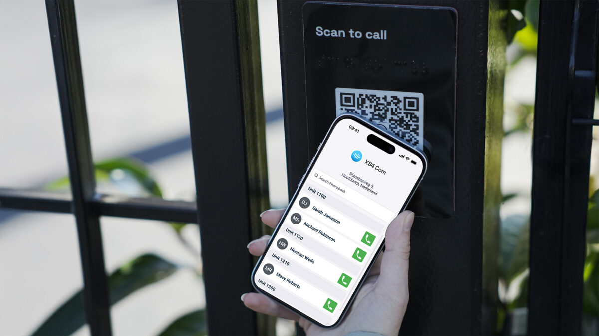 Smartphone bruges til at kontakte kontaktperson