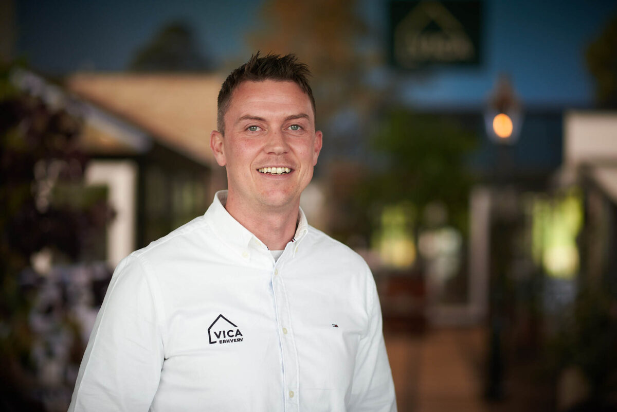 Projektchef Thomas Larsen fra VICA Erhverv