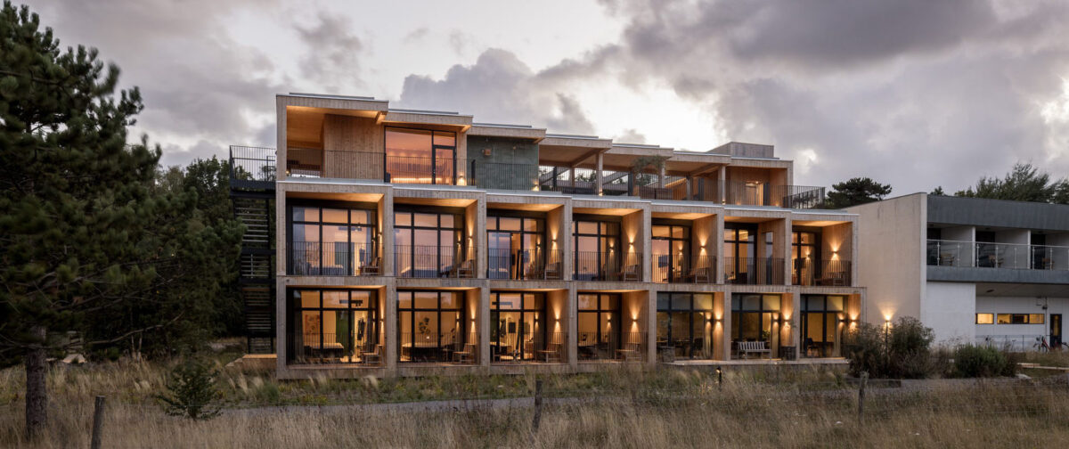 Hotellet Green Solution House med CLT træ
