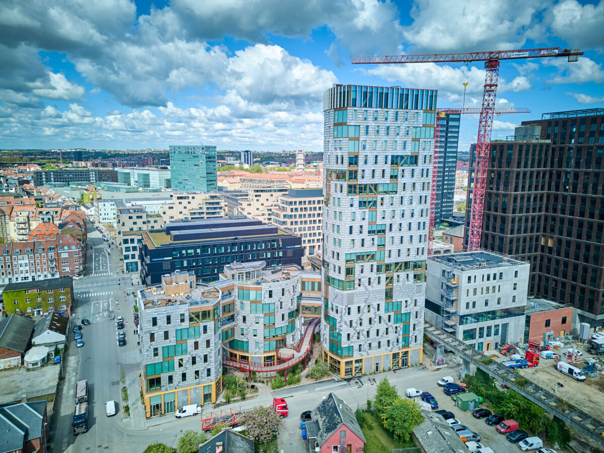 Kontorhuset TRÆ i CLT træ