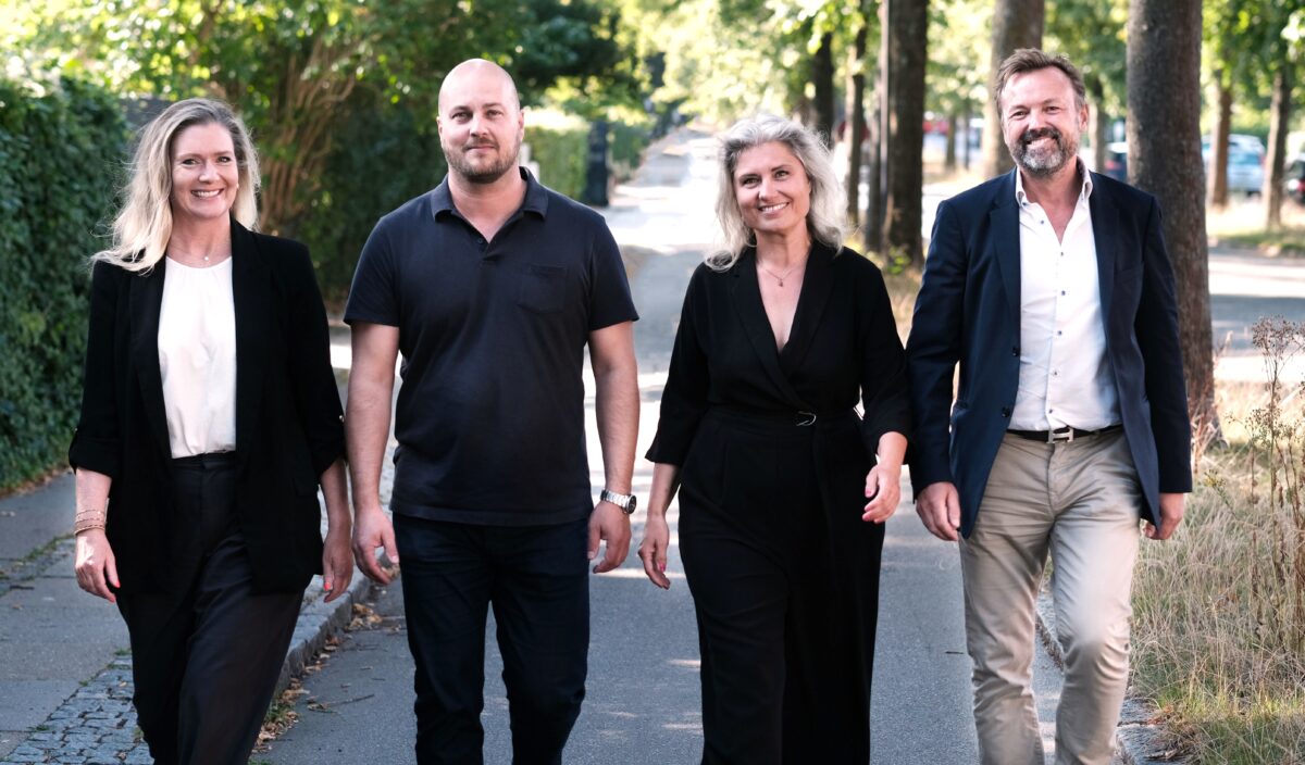 Josefine Ebbe, Andreas Parbo, Louise Kanne og Michael Glyholt.