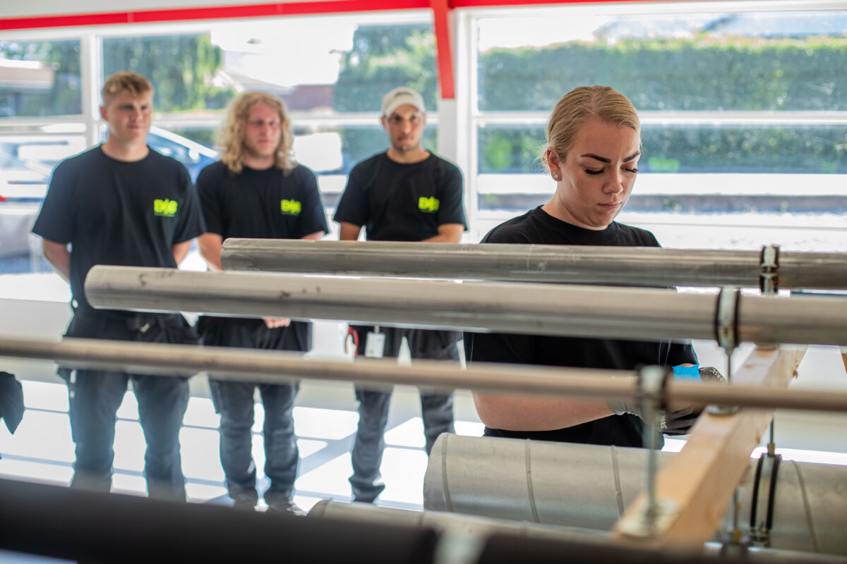 Undervisning af medarbejdere hos BS Brandsikring