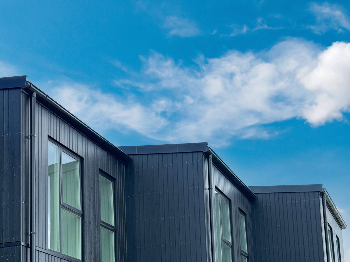 Sort Stål Tagrender fra Plastmo