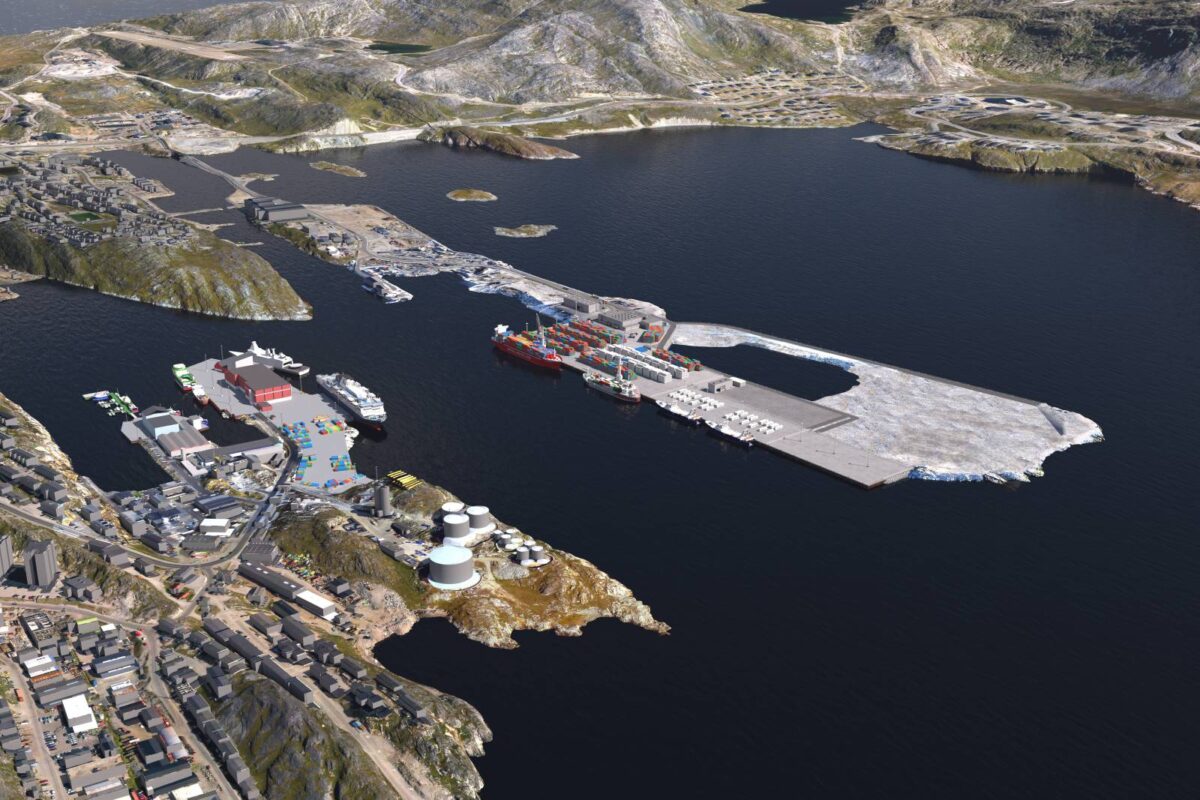Havneudvidelse, Nuuk