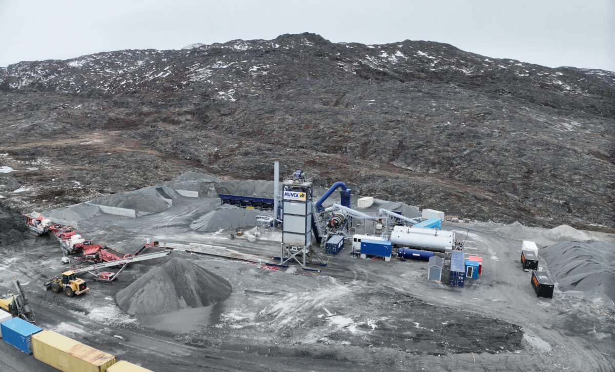 Munck Gruppen produktion af stenmateriale