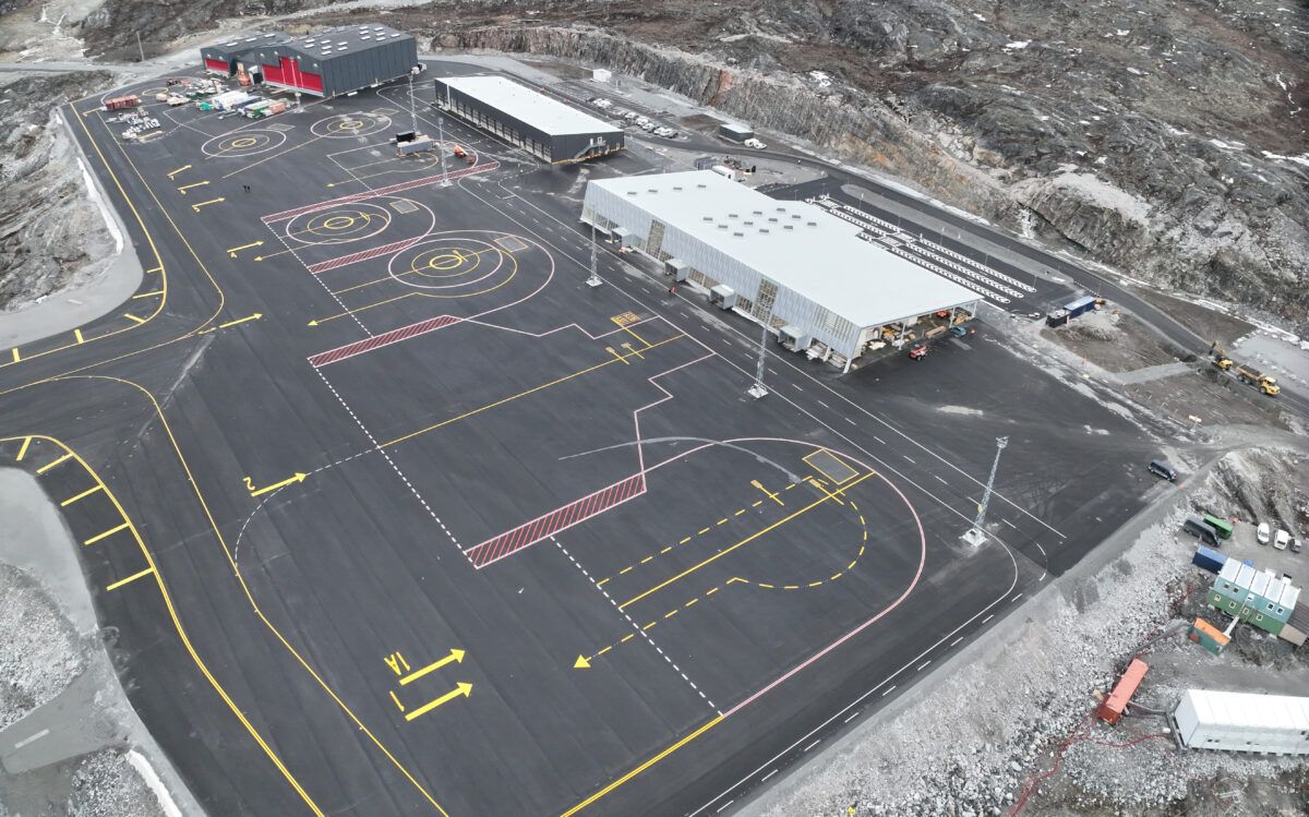 Terminalbygningen i Ilulissat lufthavn