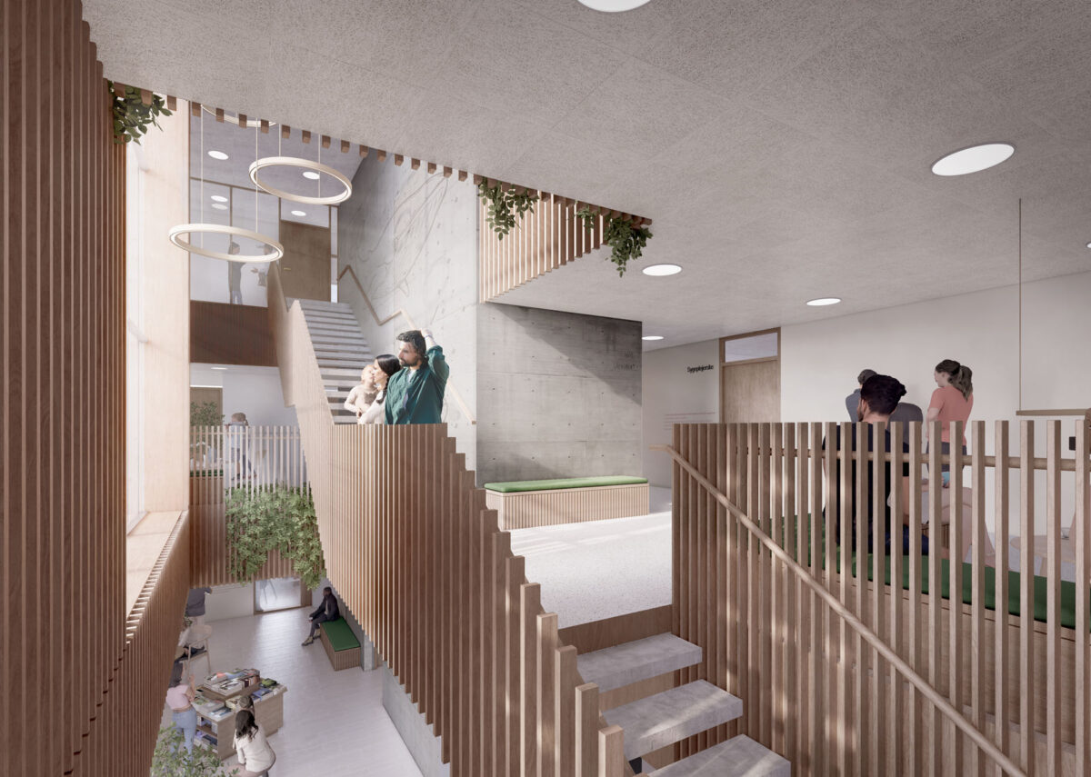 Trappe indenfor på Steno Diabetes Center