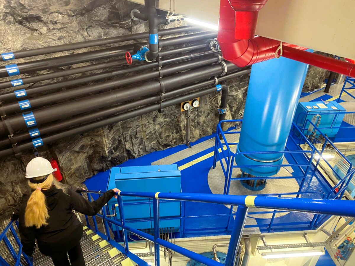 Vandkraftværket ved Utoqqarmiut Kangerluarsunnguat, Buksefjorden