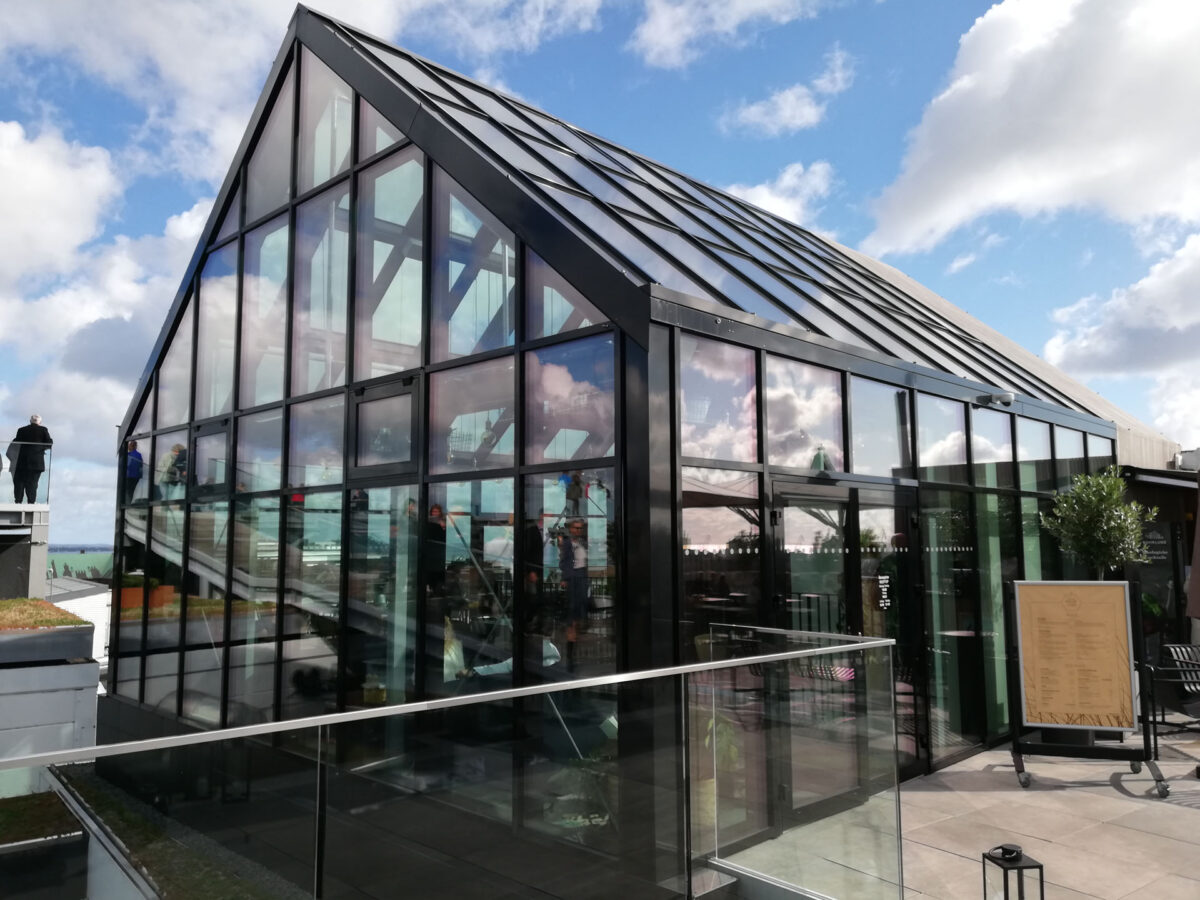 dan-alu løsning med glasruder