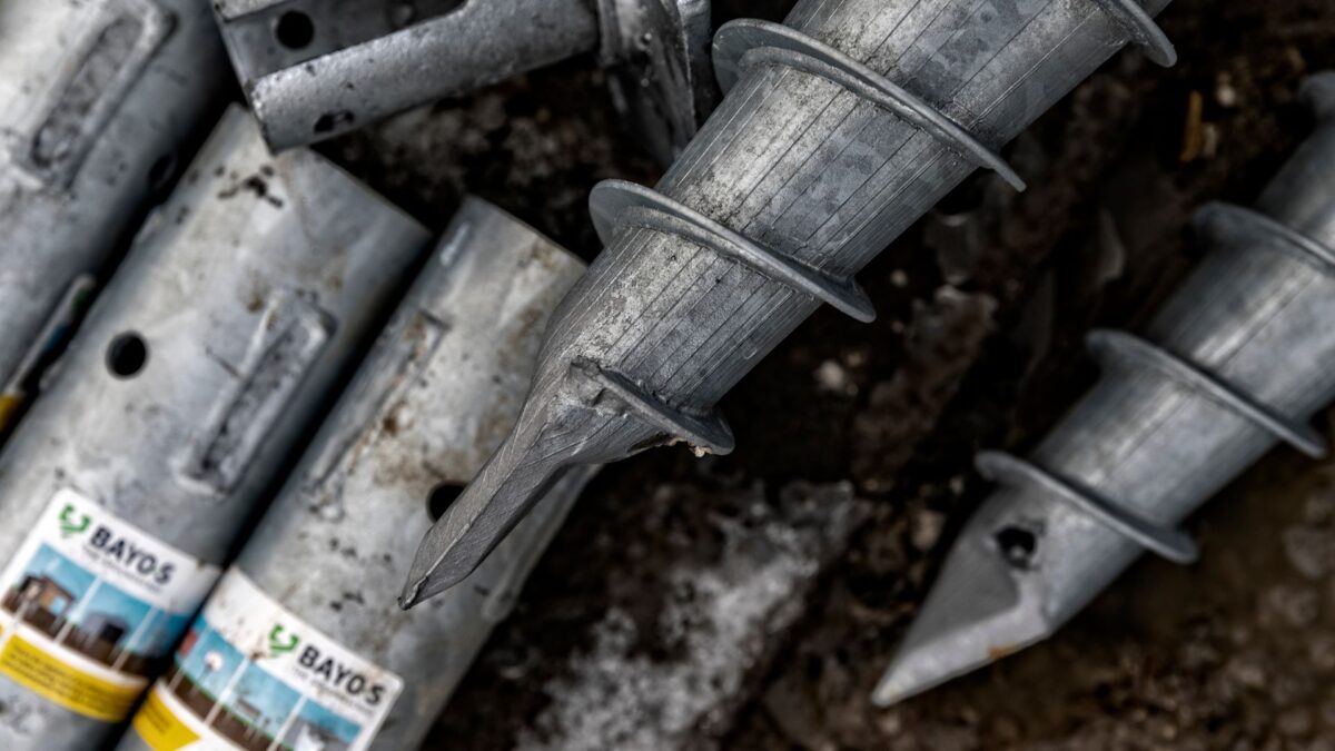 Skruefundamenter fra BAYO.S Skruefundamenter