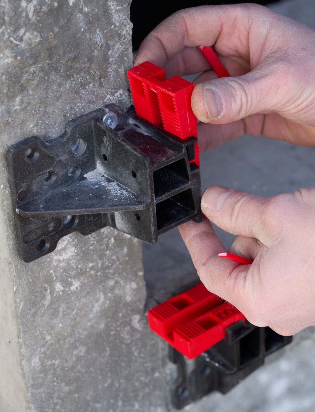 Montering af Novafix montagesystem