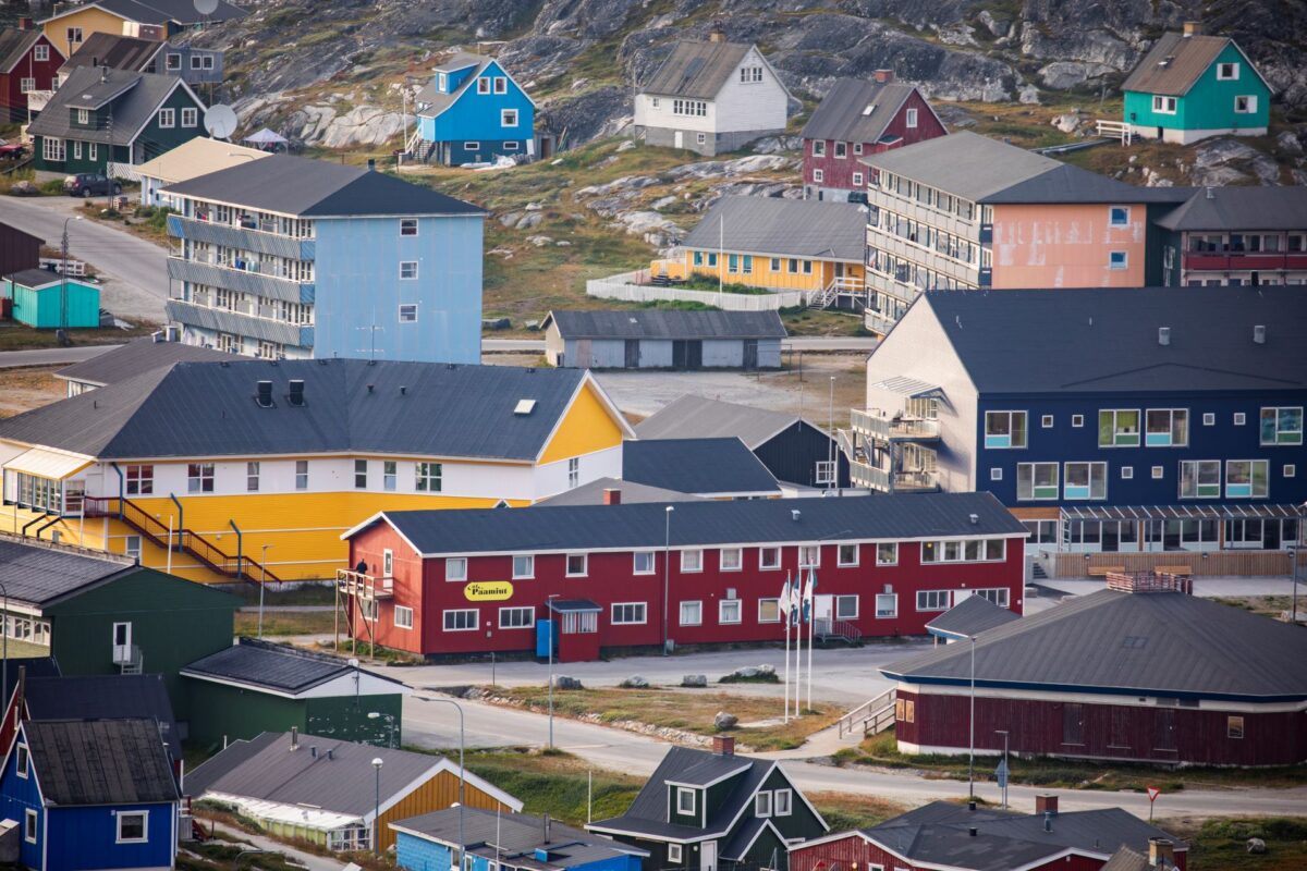 Boligblokke i Paamiut