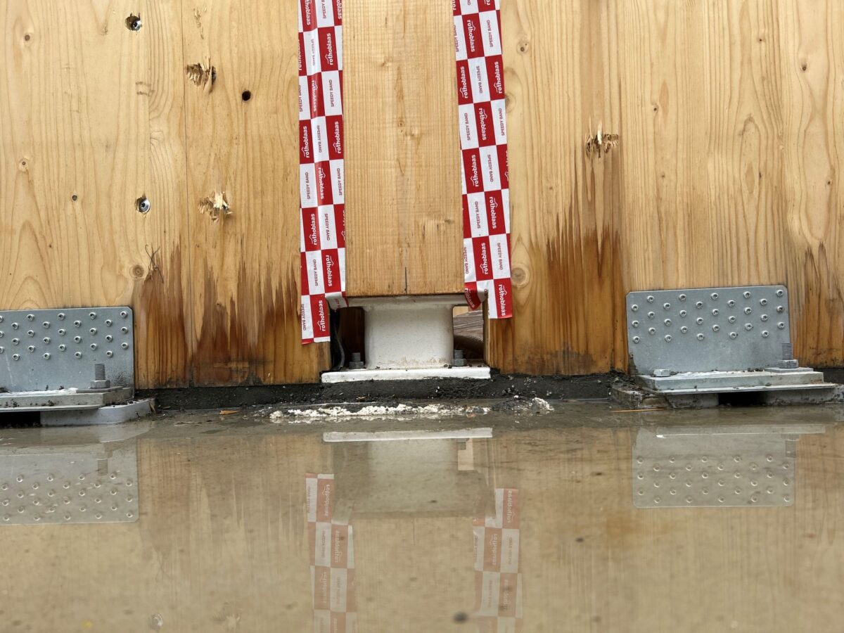 Fugtskade på CLT-elementer