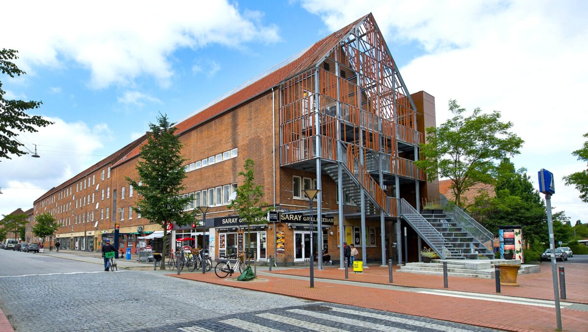 Kvartershus i Københavns Sydhavn.