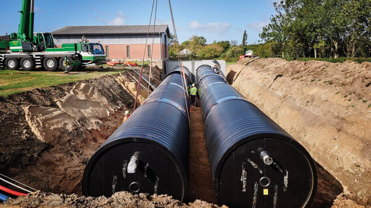 Drikkevandstanke i plast fra Wavin