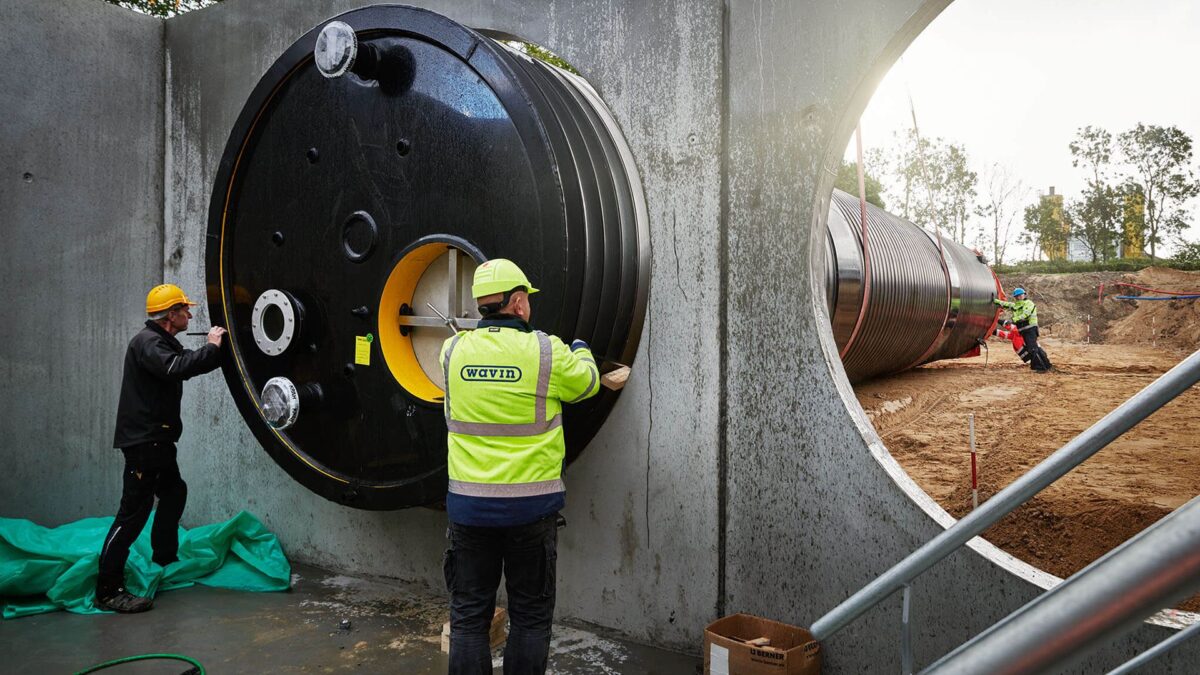 Drikkevandstanke i plast fra Wavin